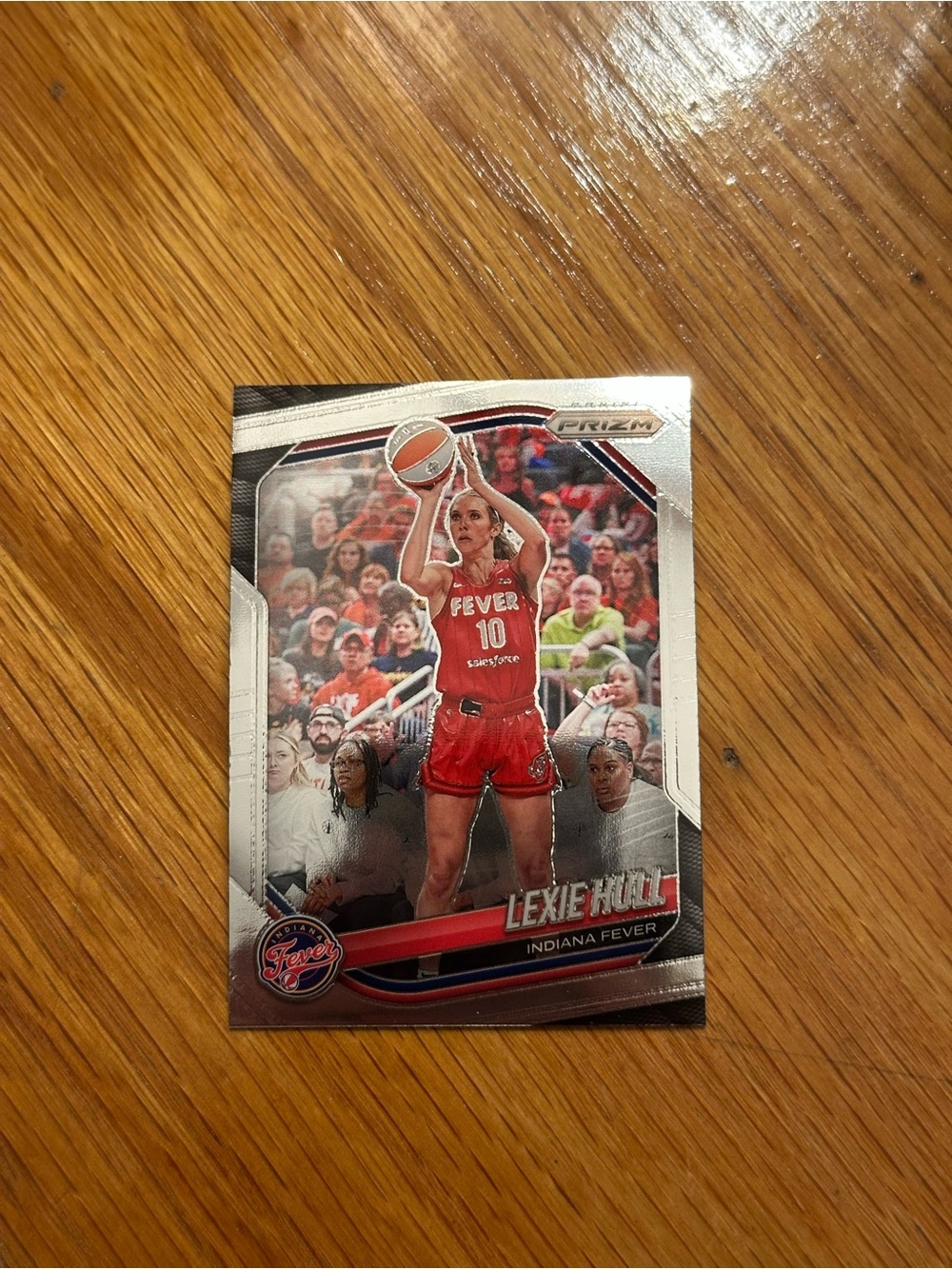 Panini Red & Silver Lexie Hull Basketball Card